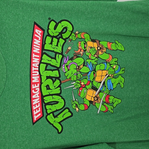 {Nickelodeon} Men's TMNT Green Tshirt - Size Large - Picture 3 of 9